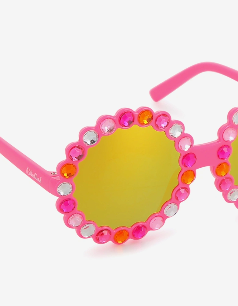Billieblush Girls Diamante Sunglasses in Pink