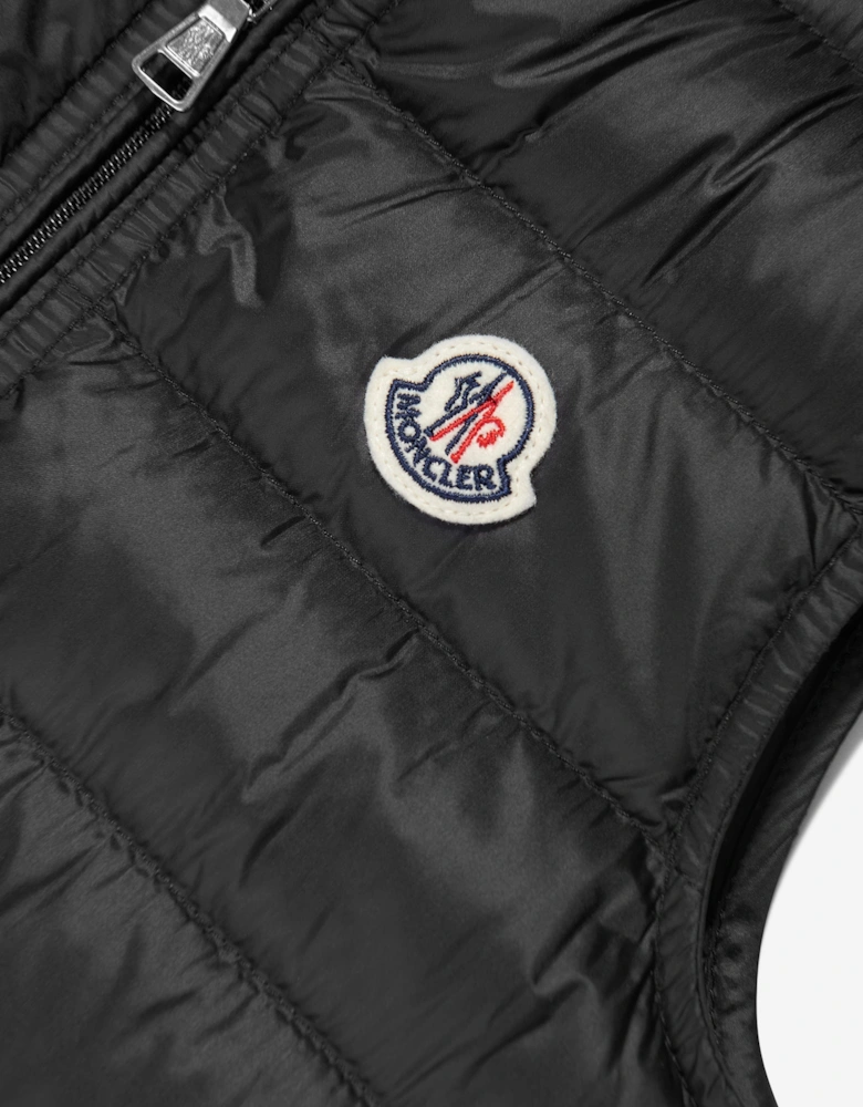 Boys Down Padded Gui Gilet in Black