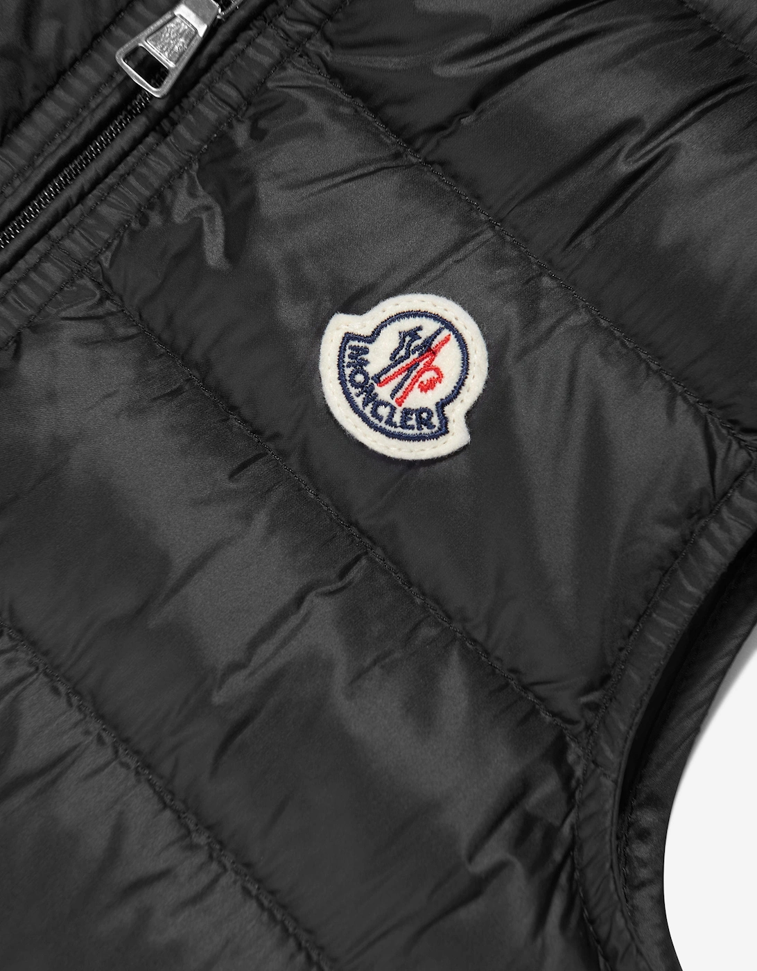 Boys Down Padded Gui Gilet in Black
