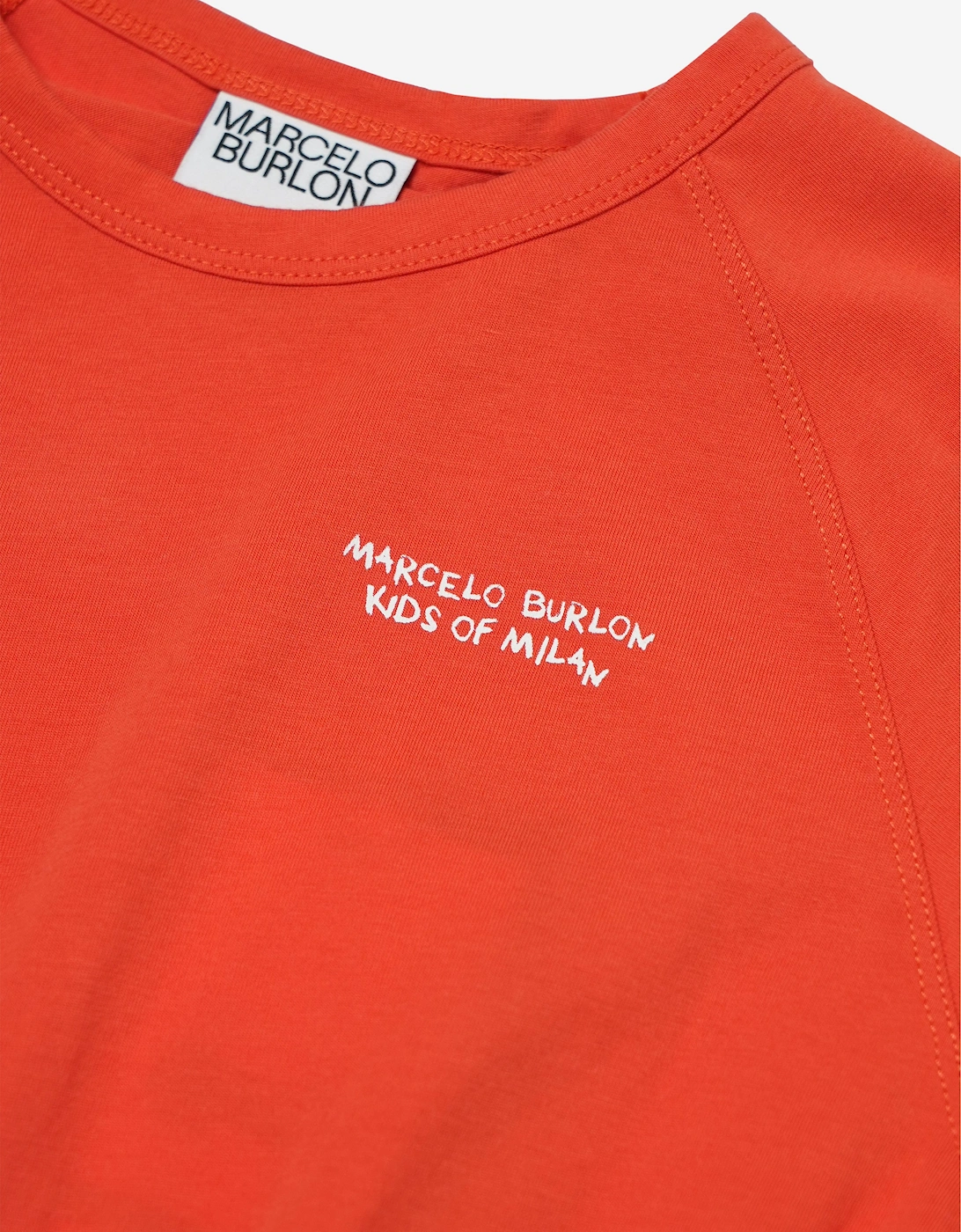 Girls Cotton Jersey Logo Dress