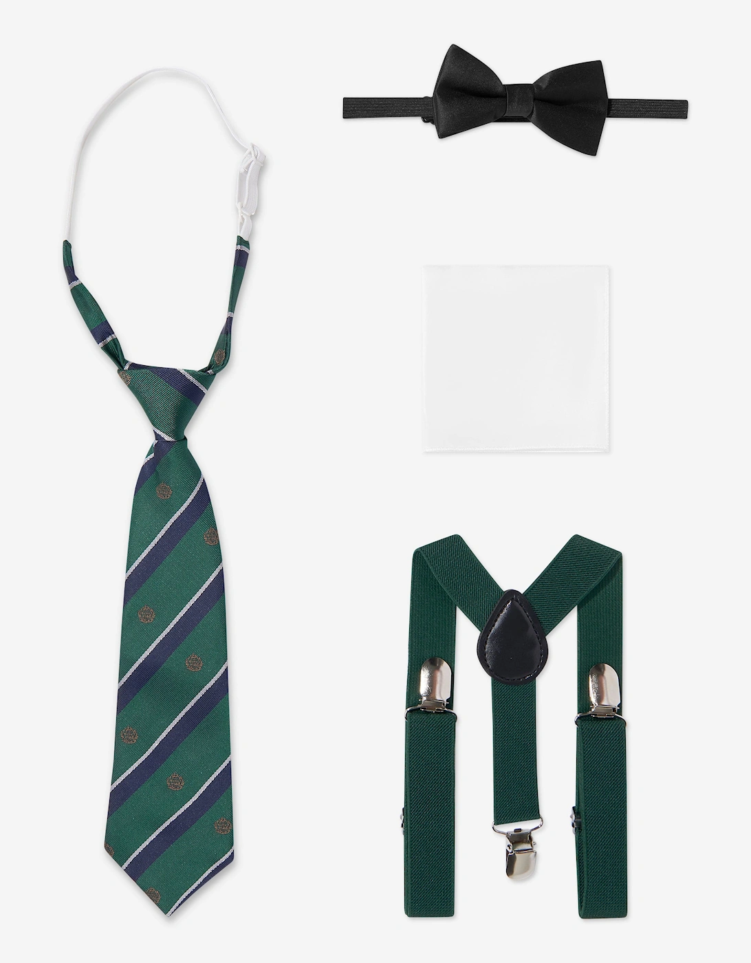 Boys 7 Piece Suit Set in Green