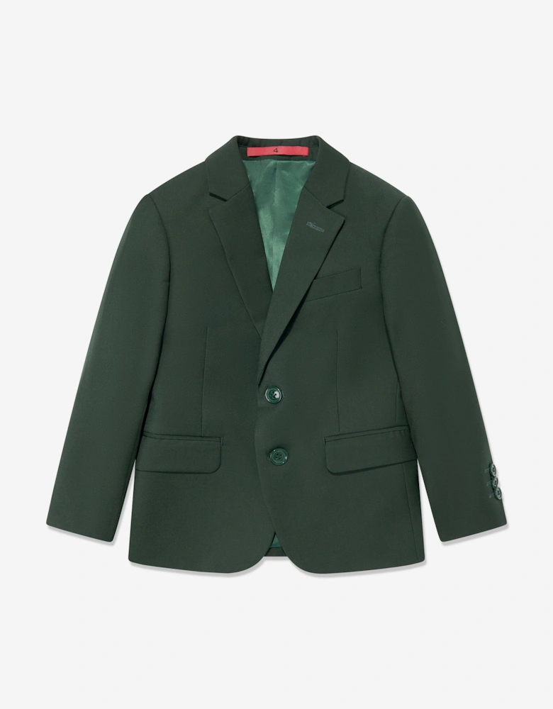 Boys 7 Piece Suit Set in Green
