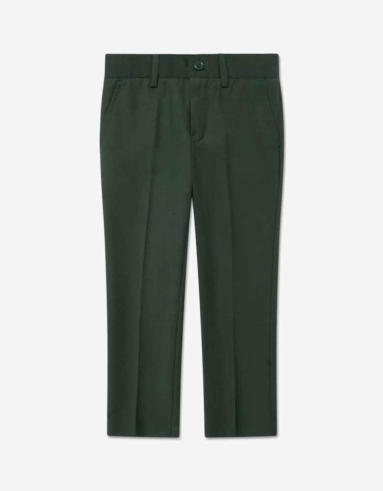 Boys 7 Piece Suit Set in Green