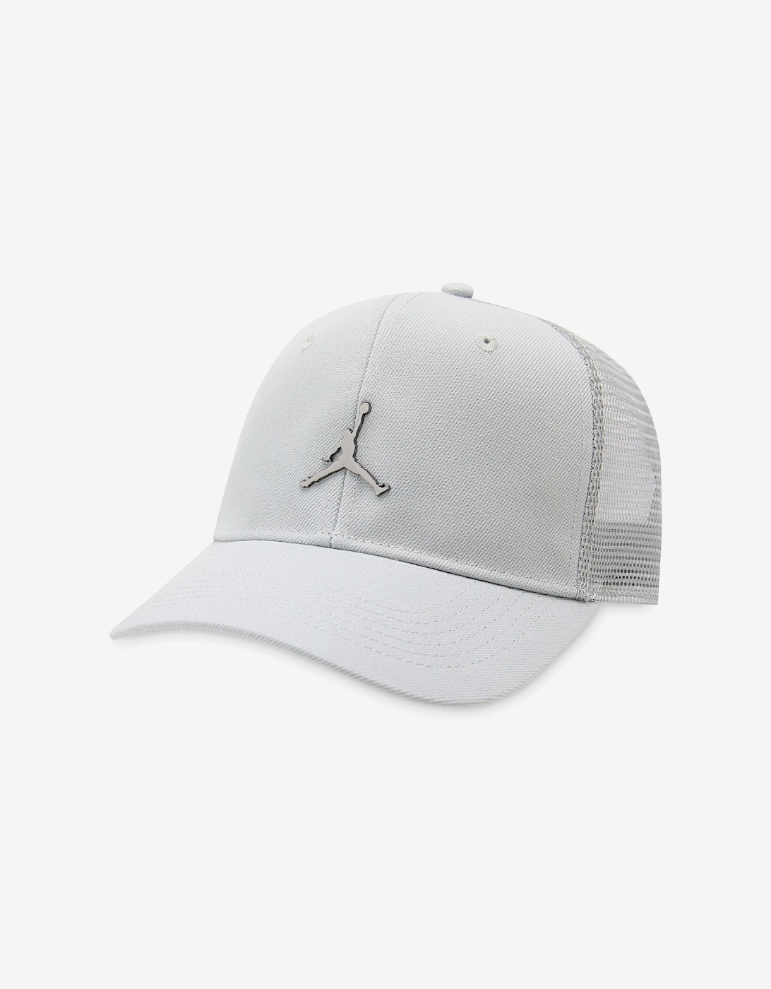 Kids Metal Jumpman Trucker Cap in Grey, 5 of 4