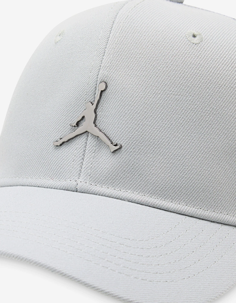 Kids Metal Jumpman Trucker Cap in Grey