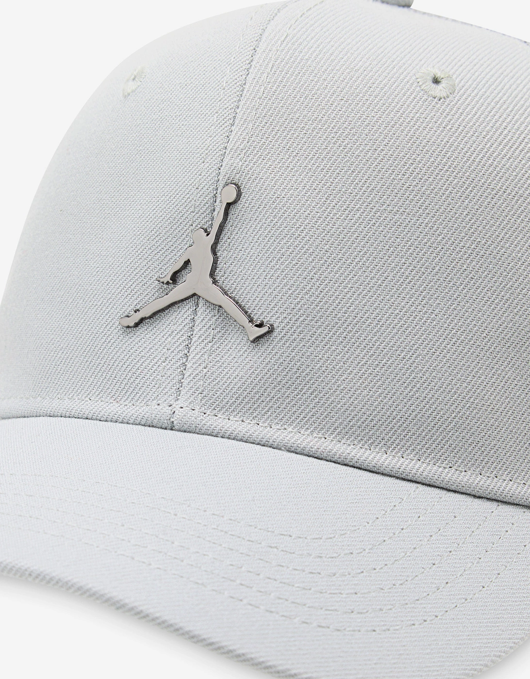 Kids Metal Jumpman Trucker Cap in Grey