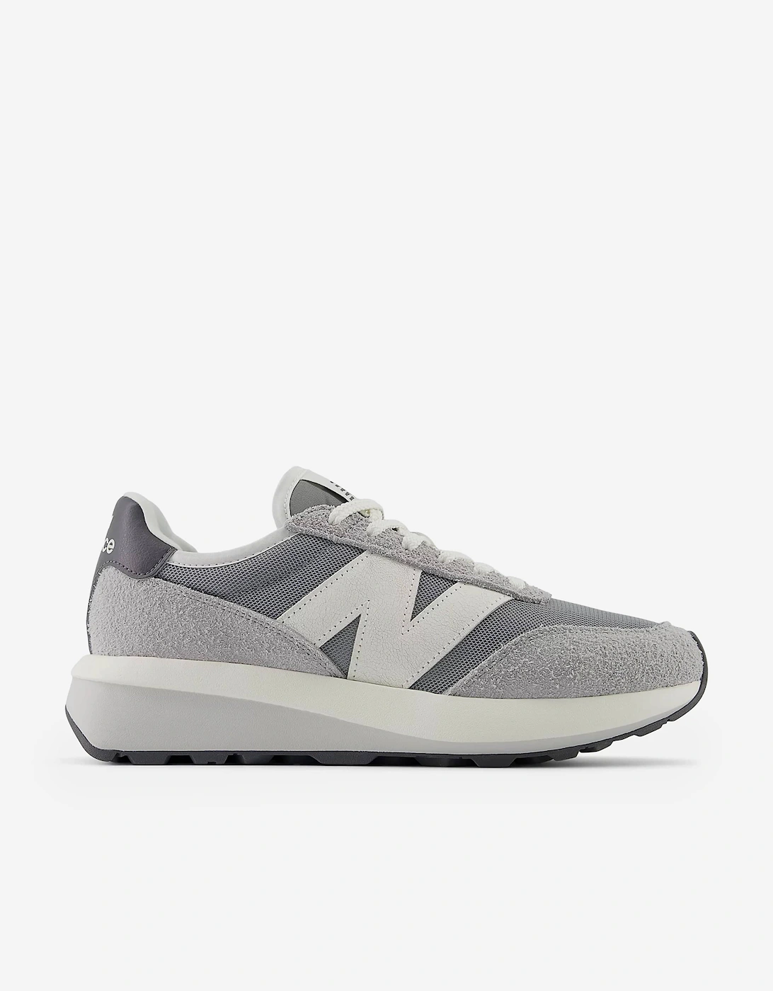 Kids 370 Trainers in Grey, 5 of 4