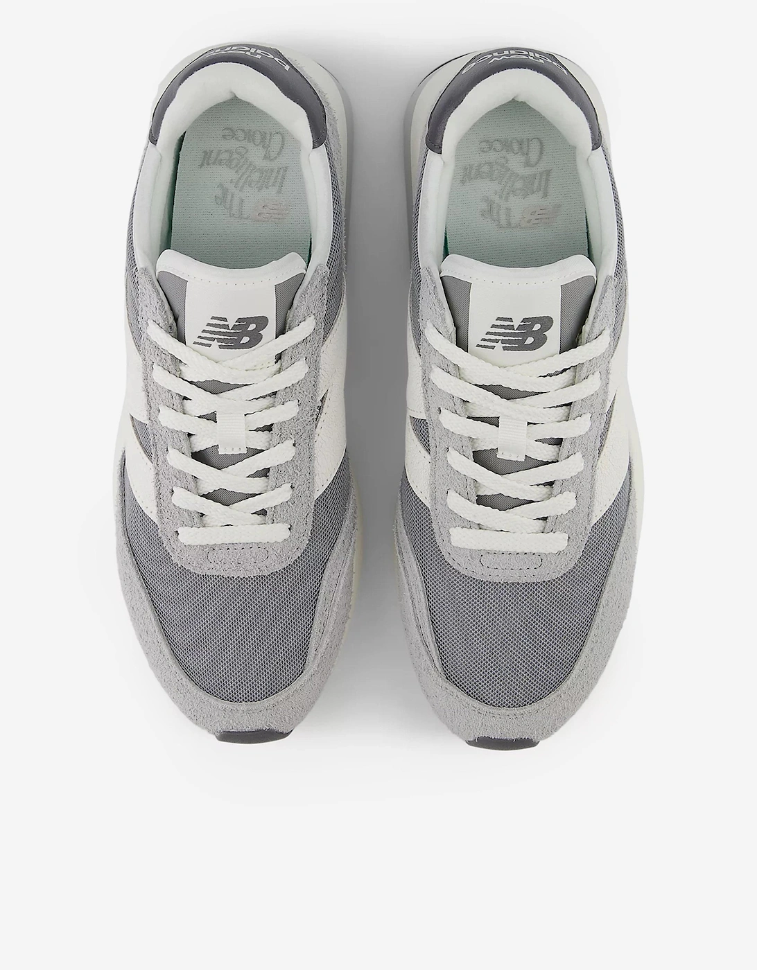 Kids 370 Trainers in Grey