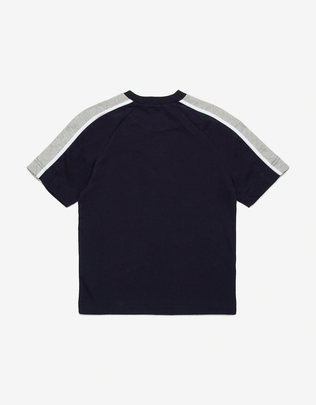 Kids Colourblock T-Shirt in Navy