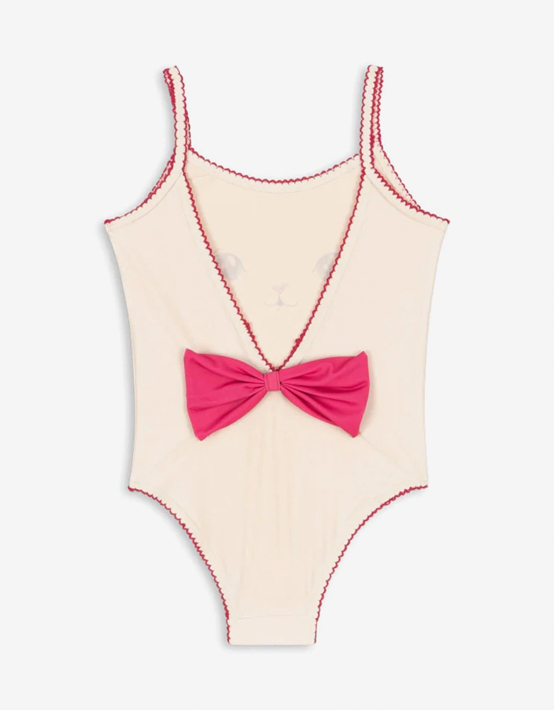 Girls Kitty Swimsuit in Pink