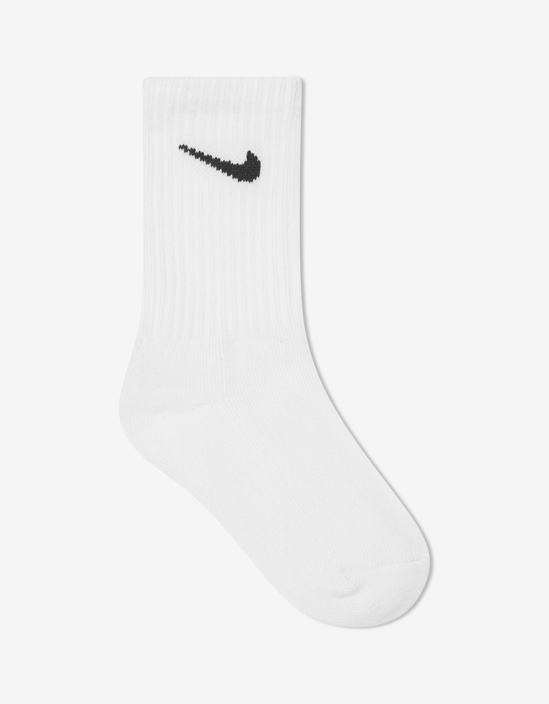 Kids Basic 3 Pack Socks Set in White