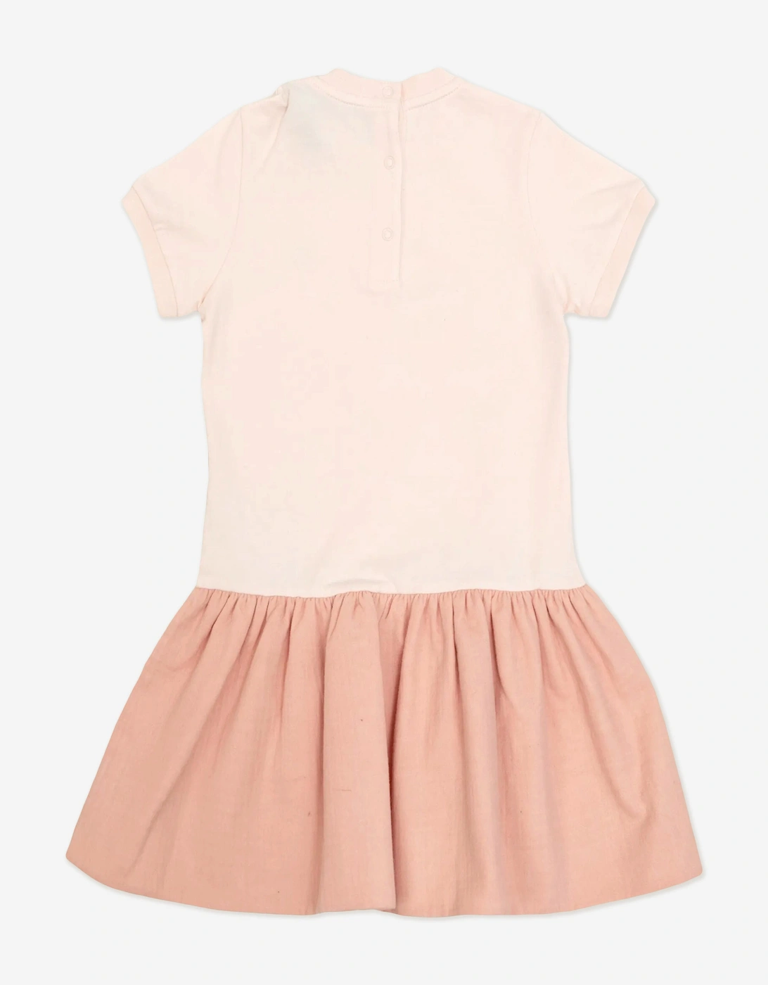 Baby Girls Logo Dress in Pink
