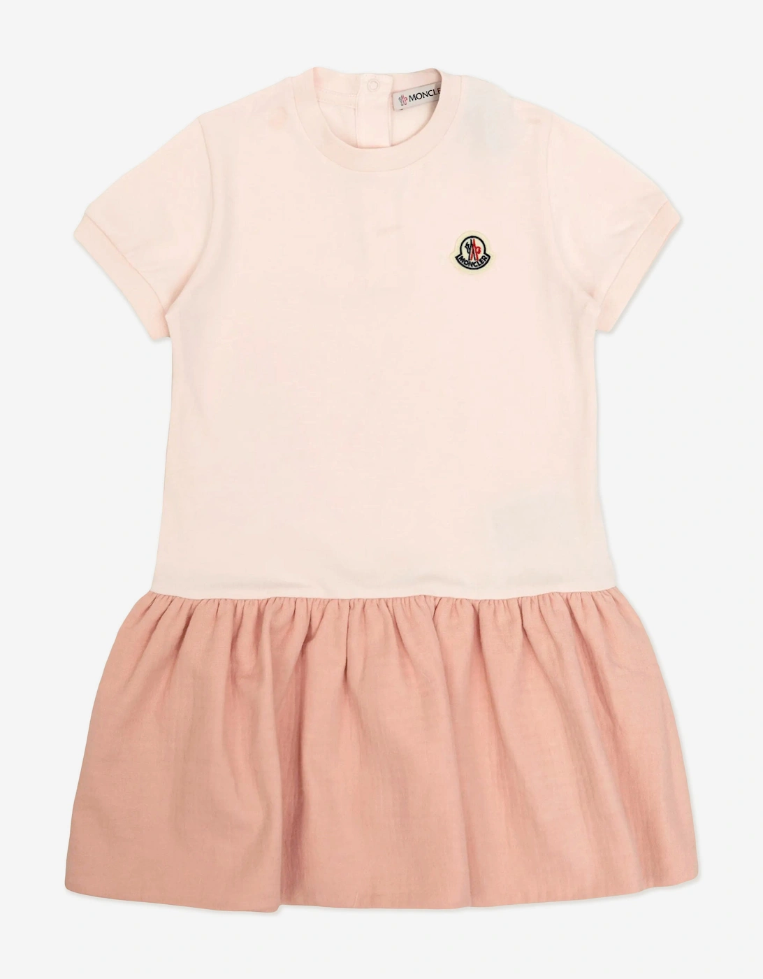 Baby Girls Logo Dress in Pink, 5 of 4