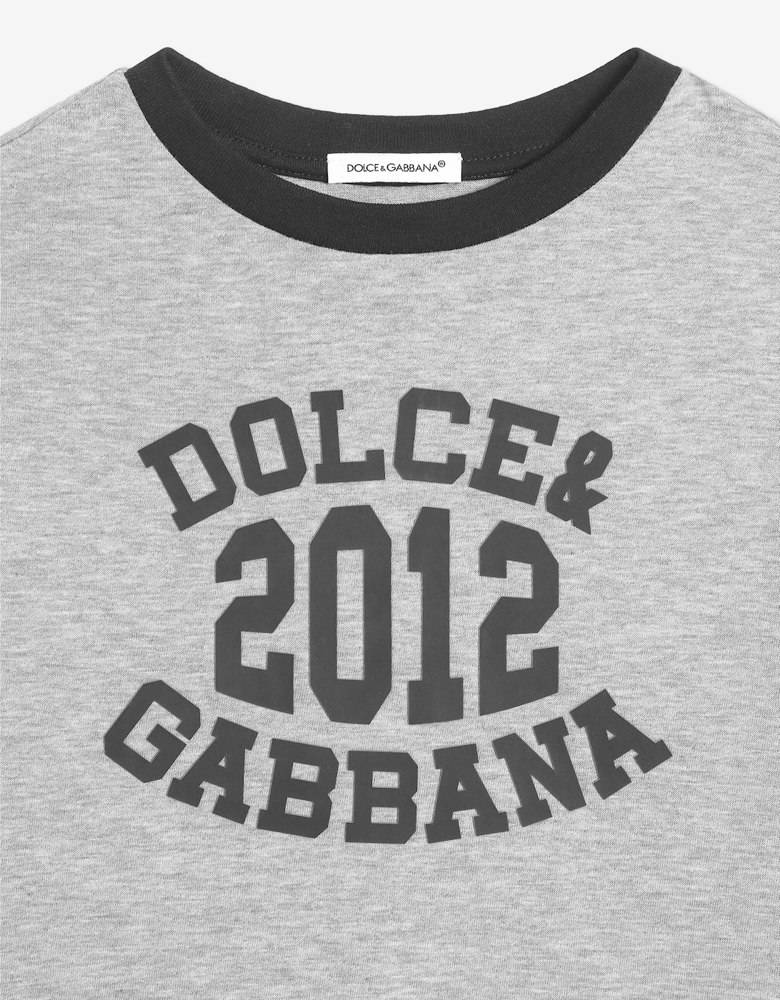 Boys 2012 Logo T-Shirt in Grey