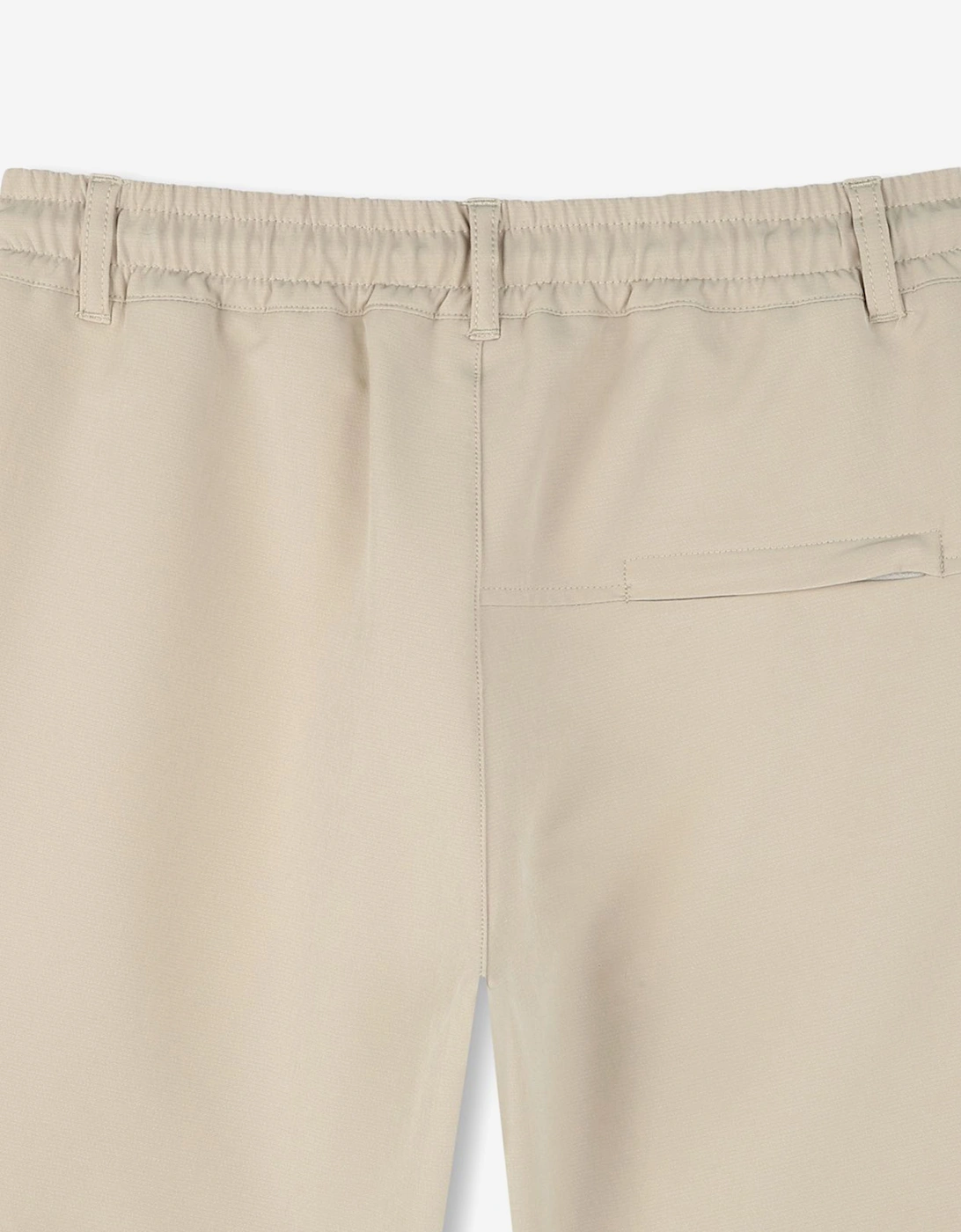 BOSS Boys Logo Bermuda Shorts in Beige