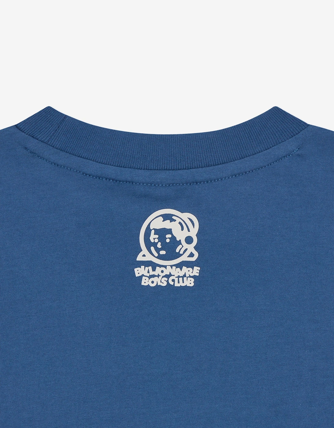 Boys Tree Camo Arch Logo T-Shirt in Navy