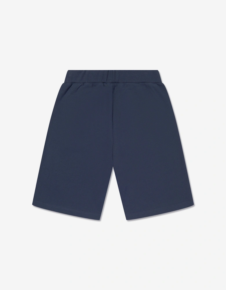 Boys Logo Jersey Shorts in Blue