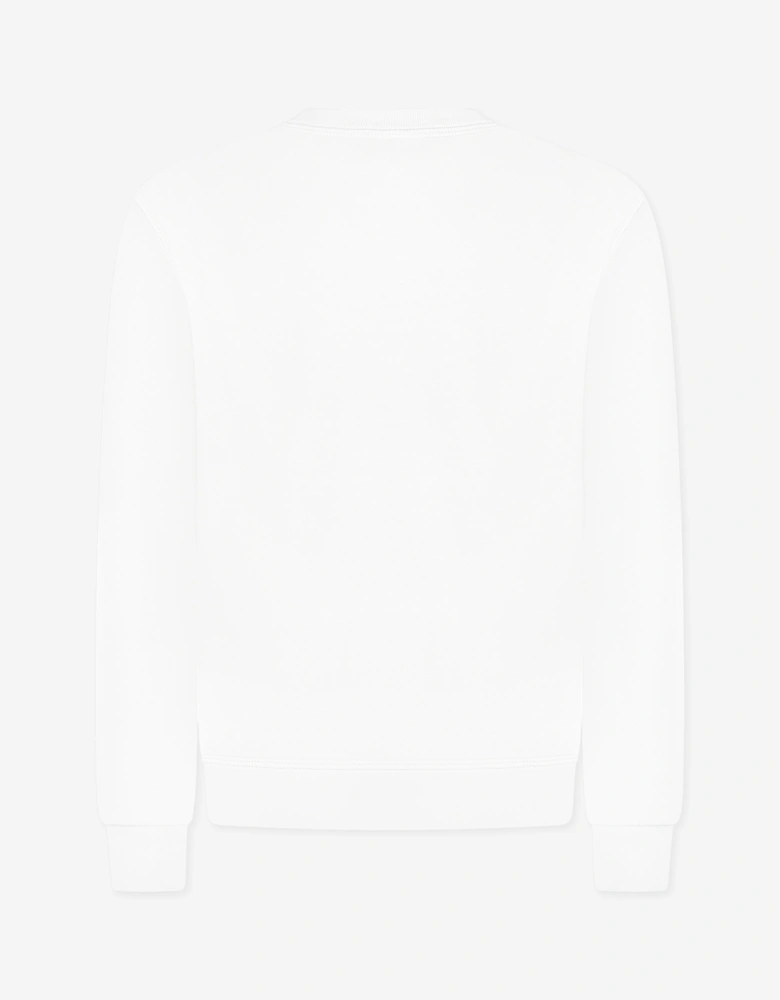 Kids Icon Sweatshirt in White