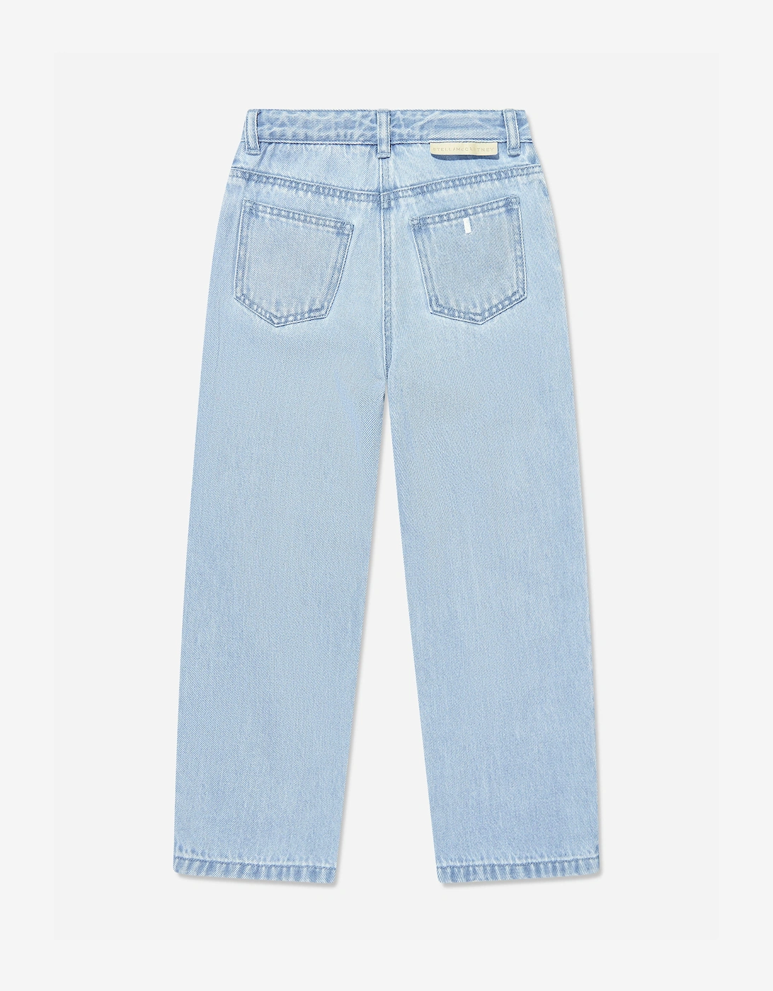 Girls Jewelled Denim Jeans in Blue