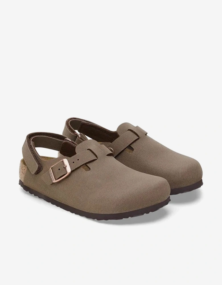 BIRKENSTOCK Kids Tokio Clogs in Brown