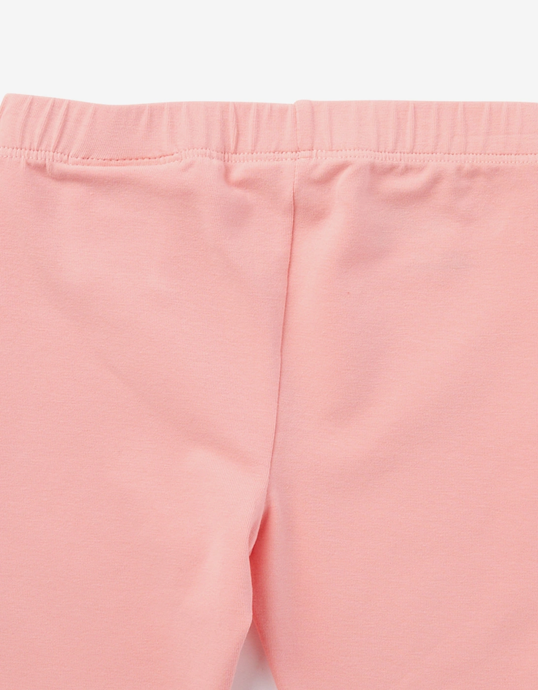 Baby Girls Off Stamp Clear Leggings in Pink