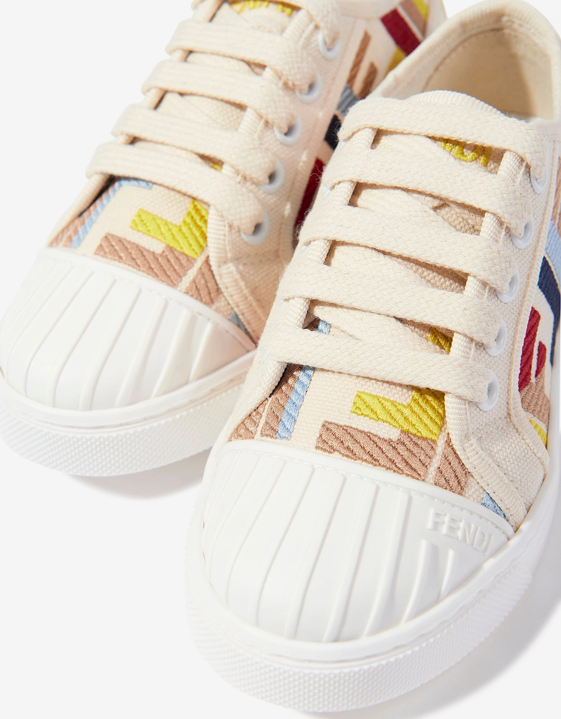 Kids FF Logo Trainers in Multicolour