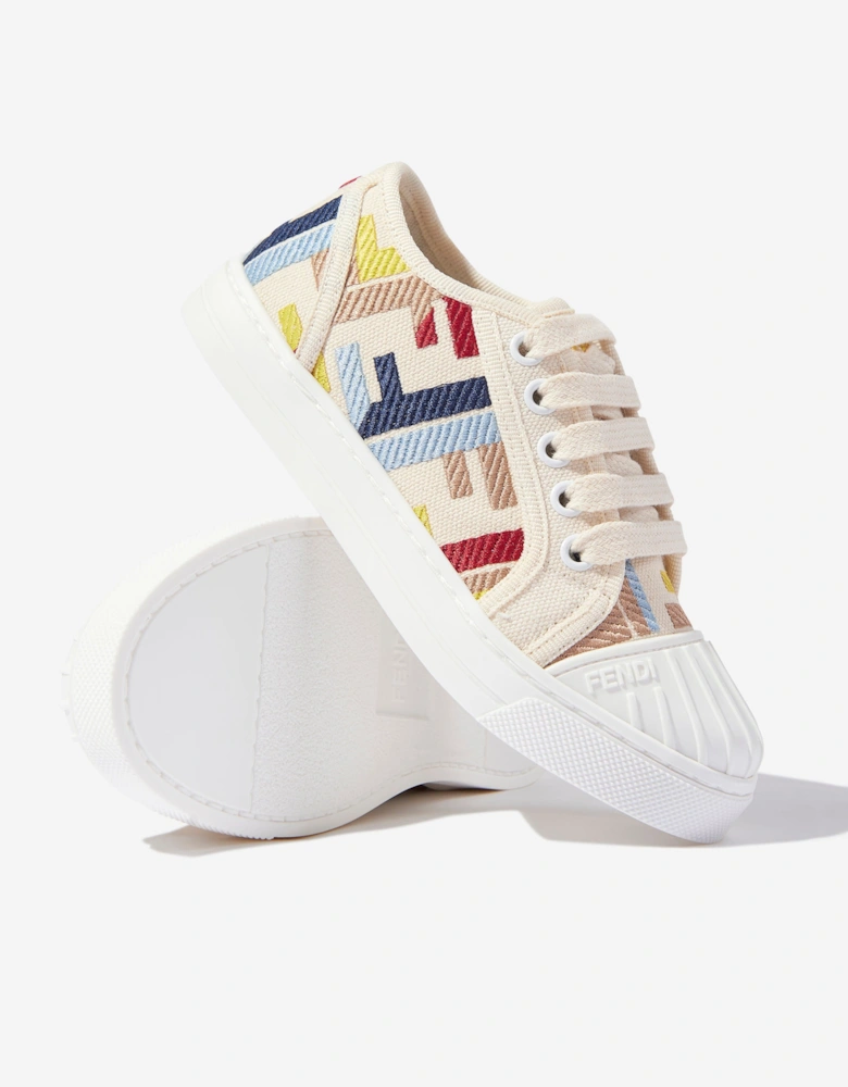Kids FF Logo Trainers in Multicolour