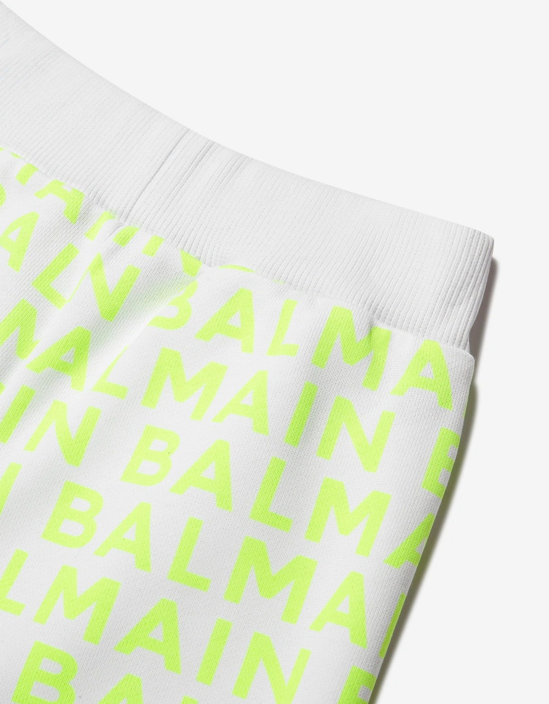 Boys Logo Jersey Shorts in White