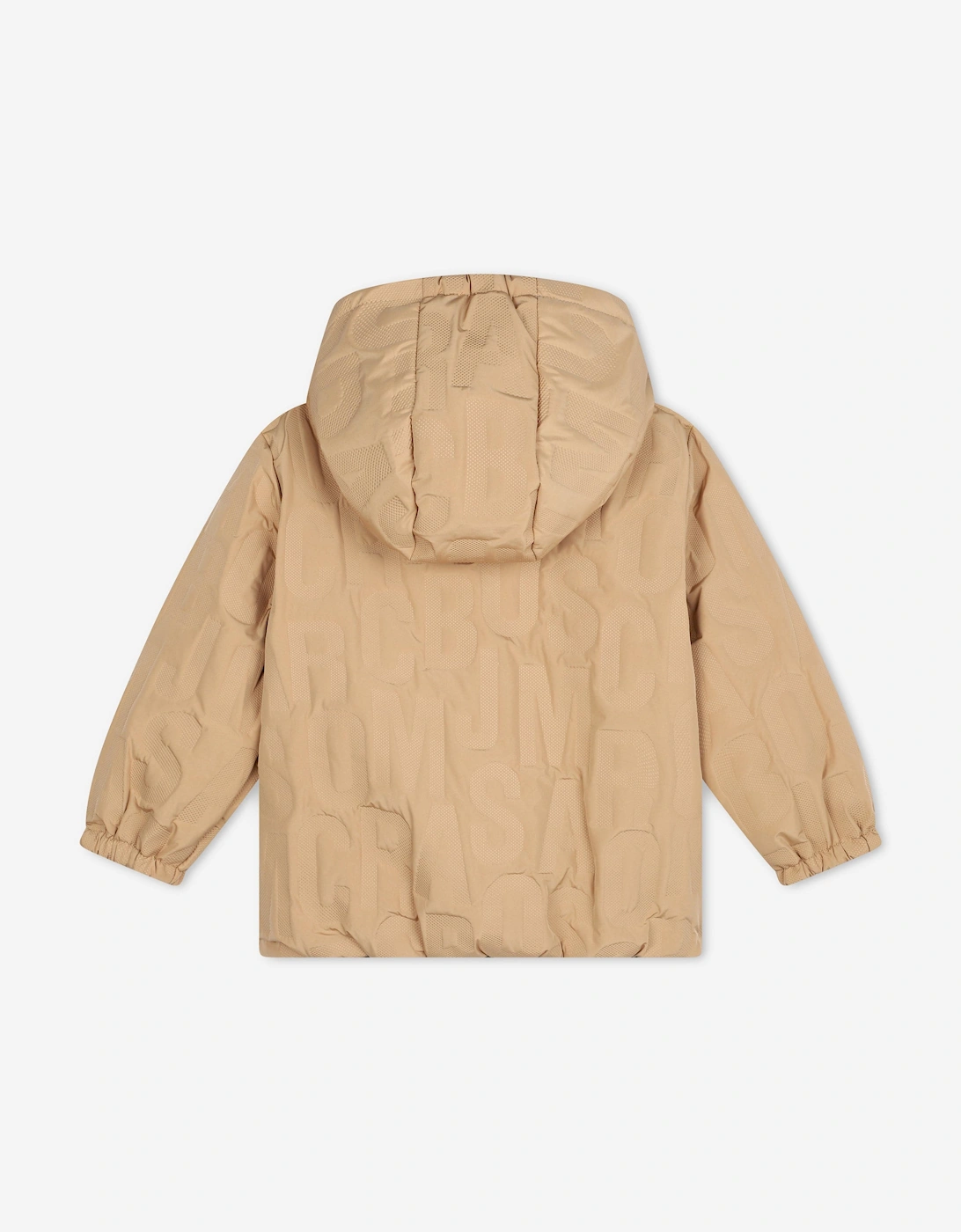 Kids Reversible Puffer Jacket in Brown