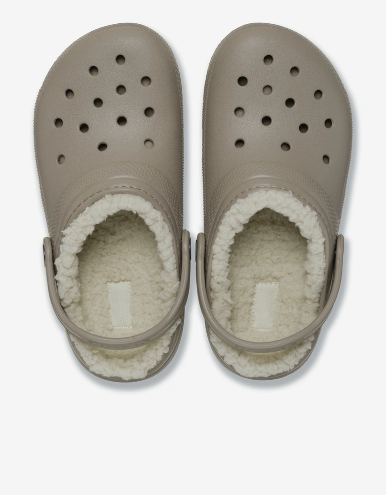 Kids Classic Lined Clog in Brown