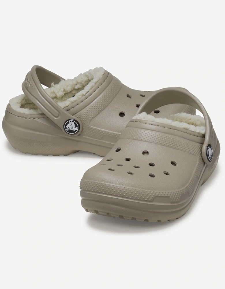 Kids Classic Lined Clog in Brown