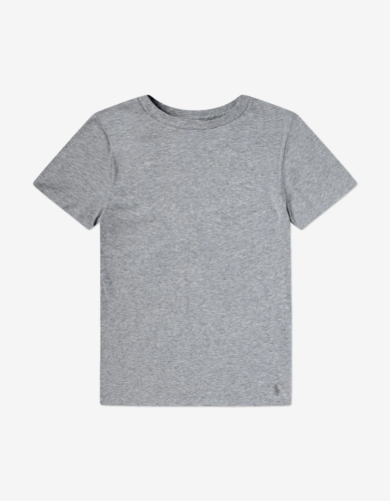 Boys 3 Pack T-Shirt Set in Black