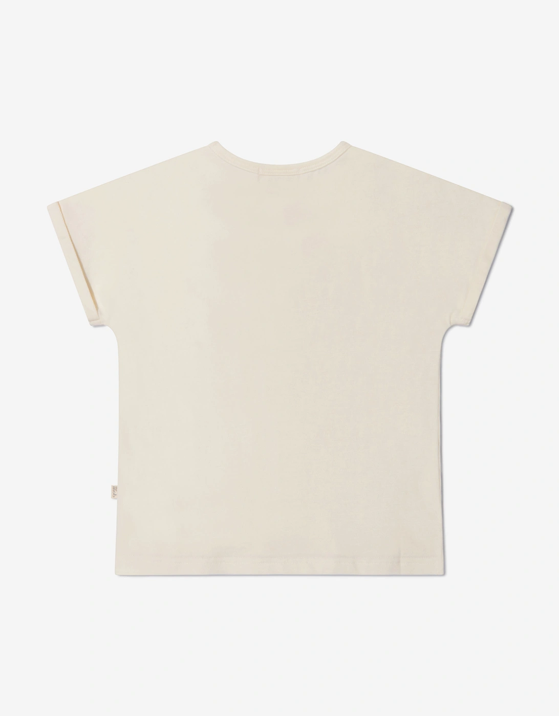 Girls Organic Cotton Cherry Print T-Shirt