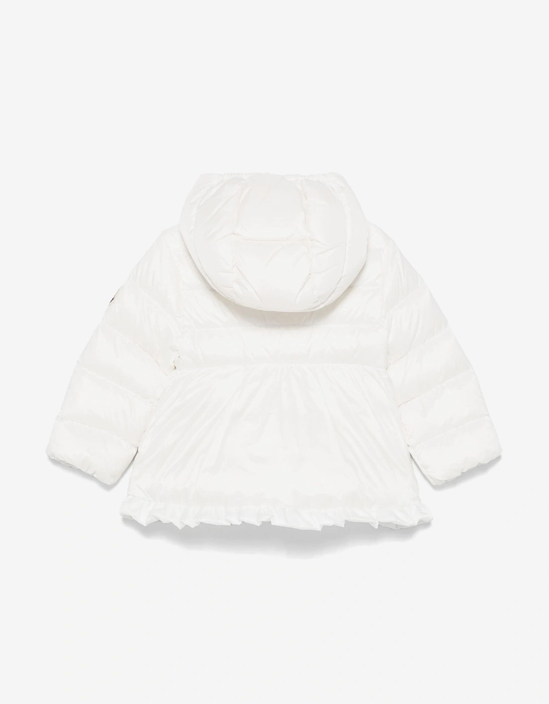Enfant Baby Girls Down Padded Odile Jacket in White