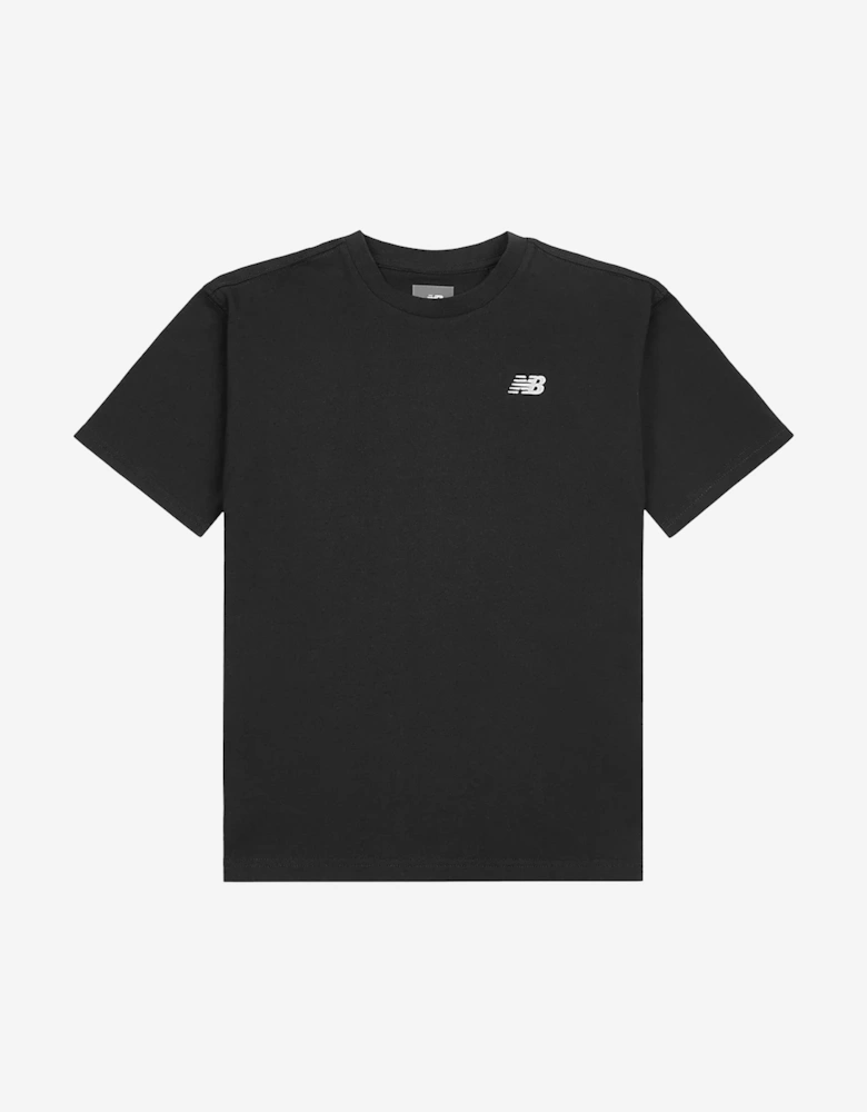 Boys Small Logo Jersey T-Shirt in Black
