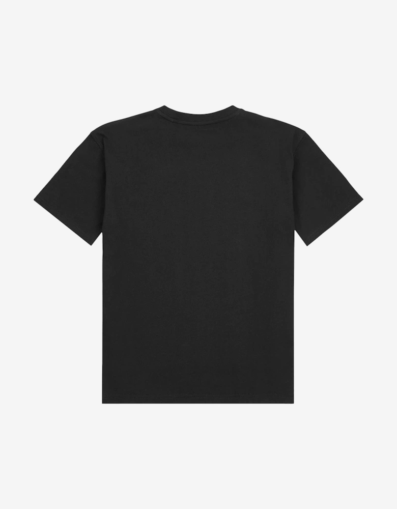 Boys Small Logo Jersey T-Shirt in Black