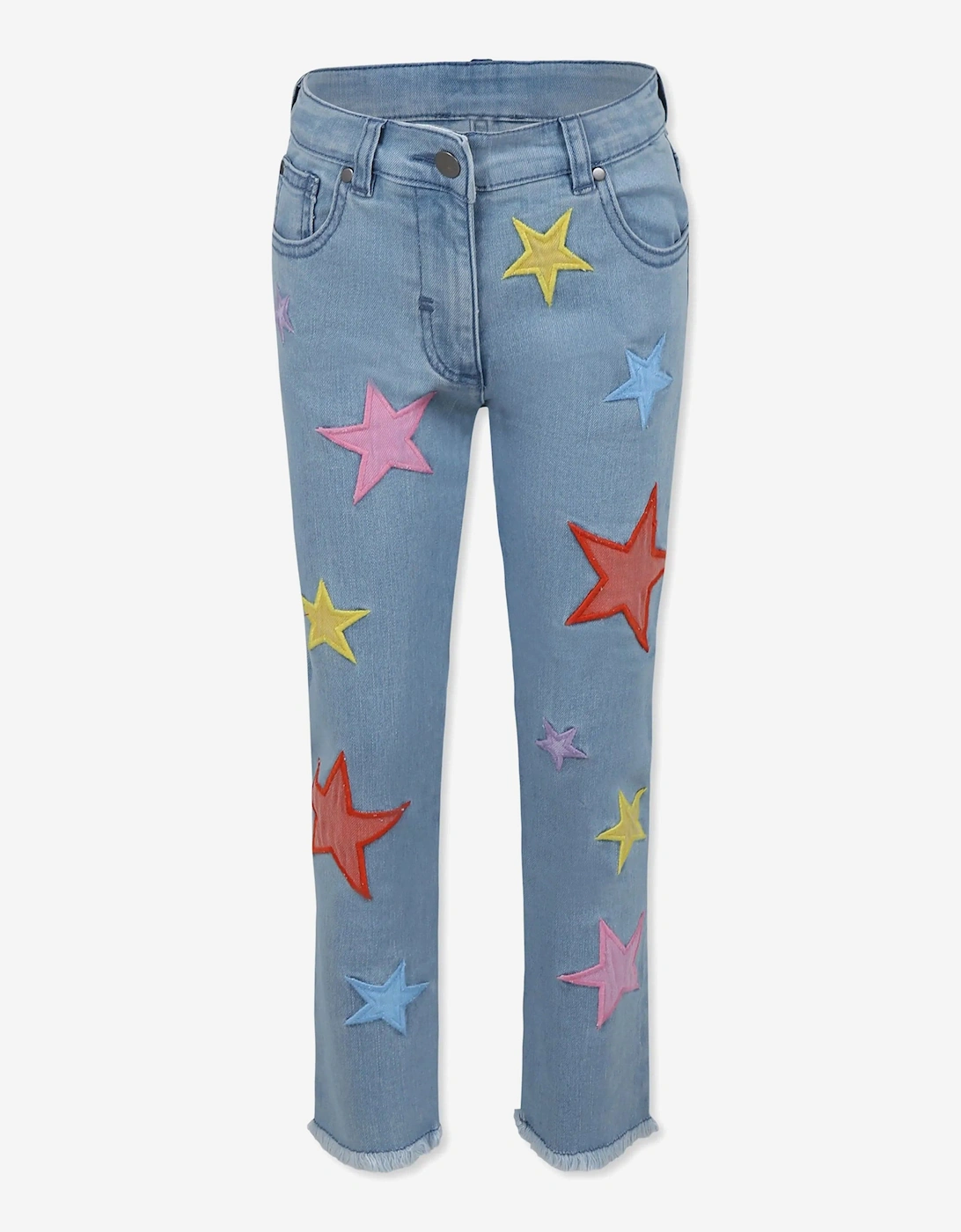 Girls Star Mom Jeans in Blue, 5 of 4