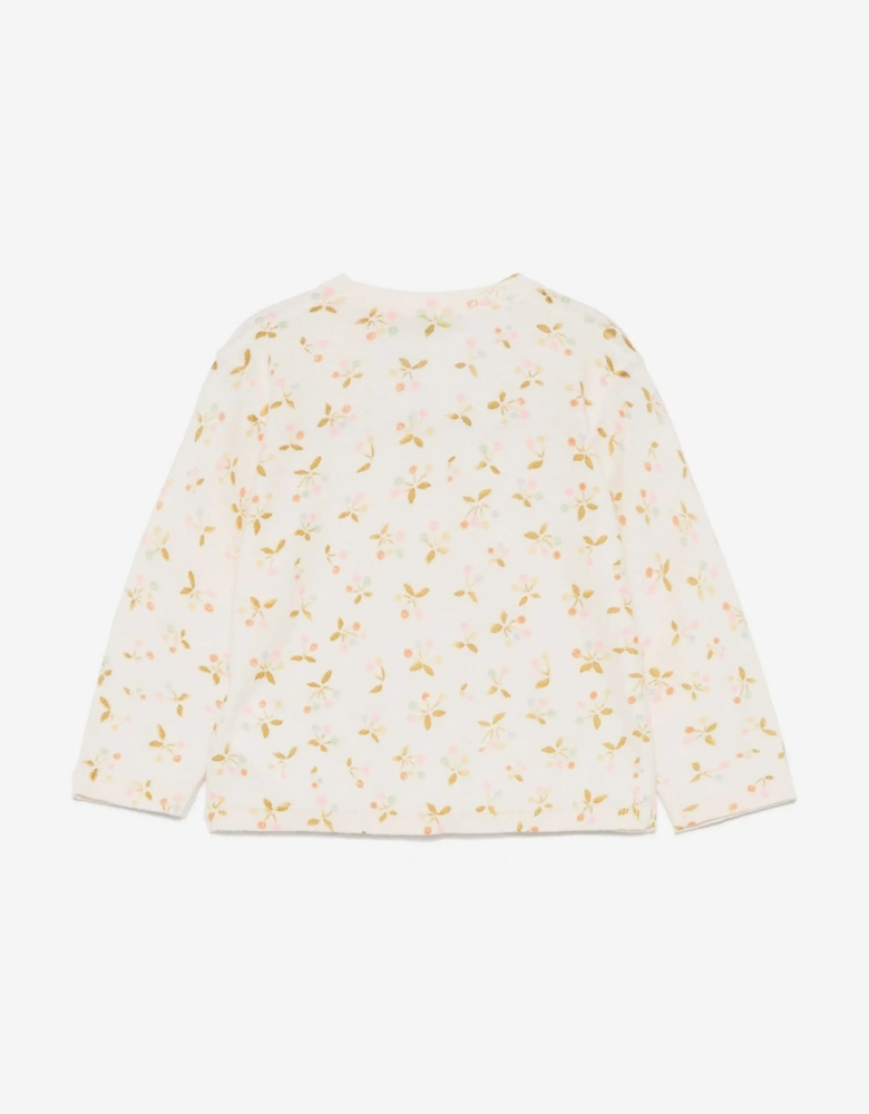 Baby Girls Azia Cardigan in Ivory