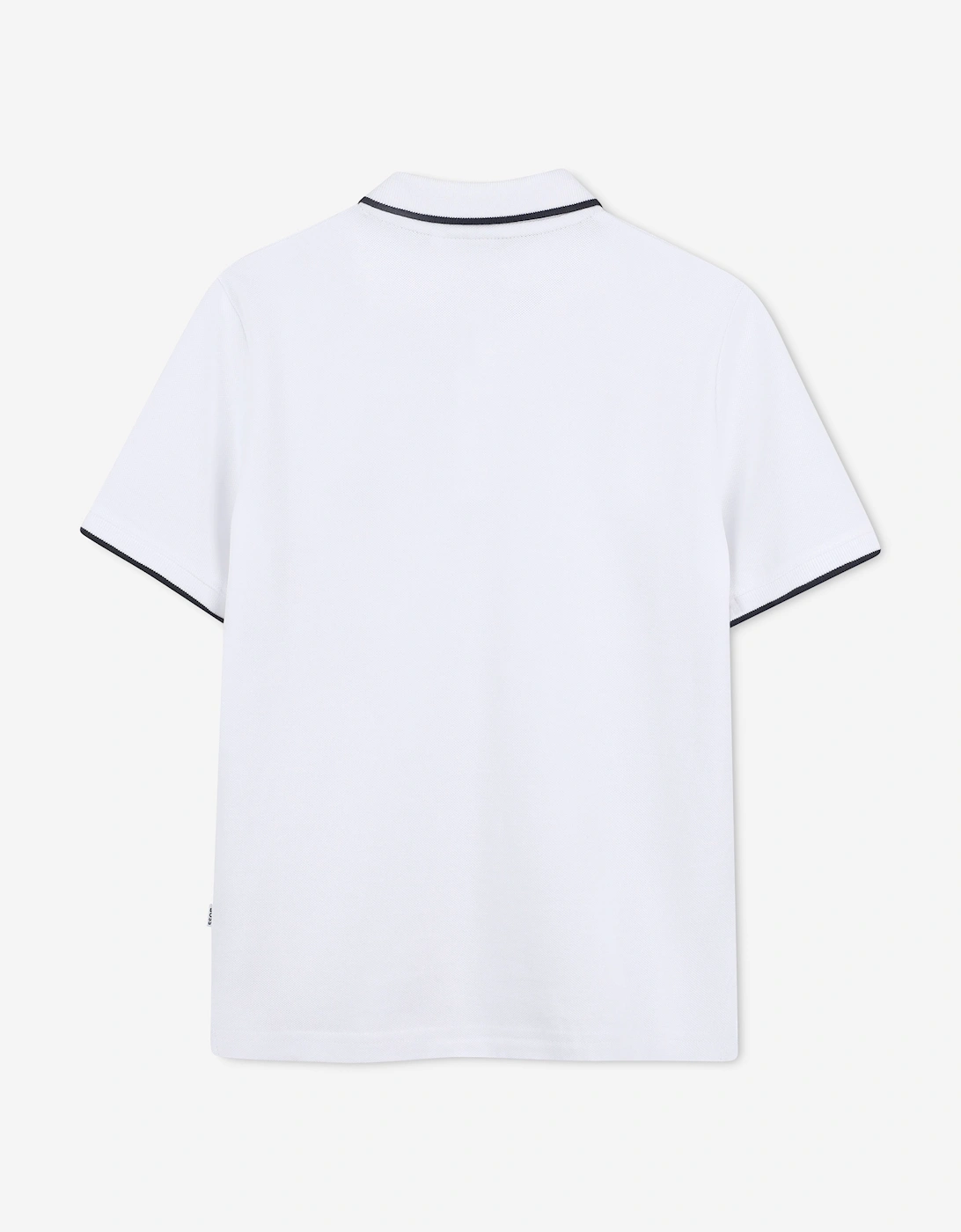 BOSS Boys Double B Polo Shirt in White