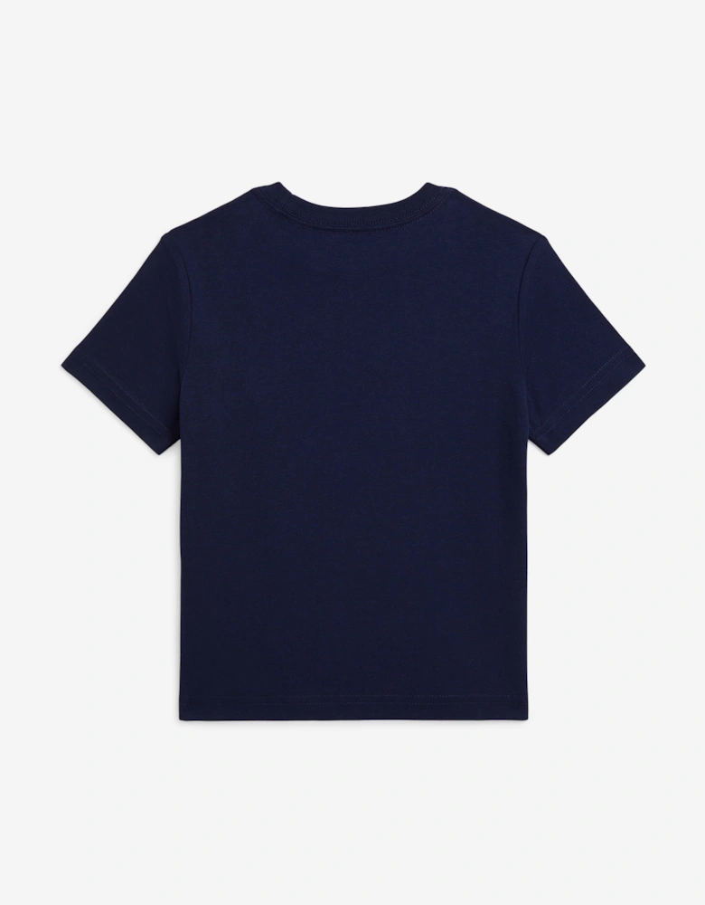 Boys Athletic Club T-Shirt in Navy