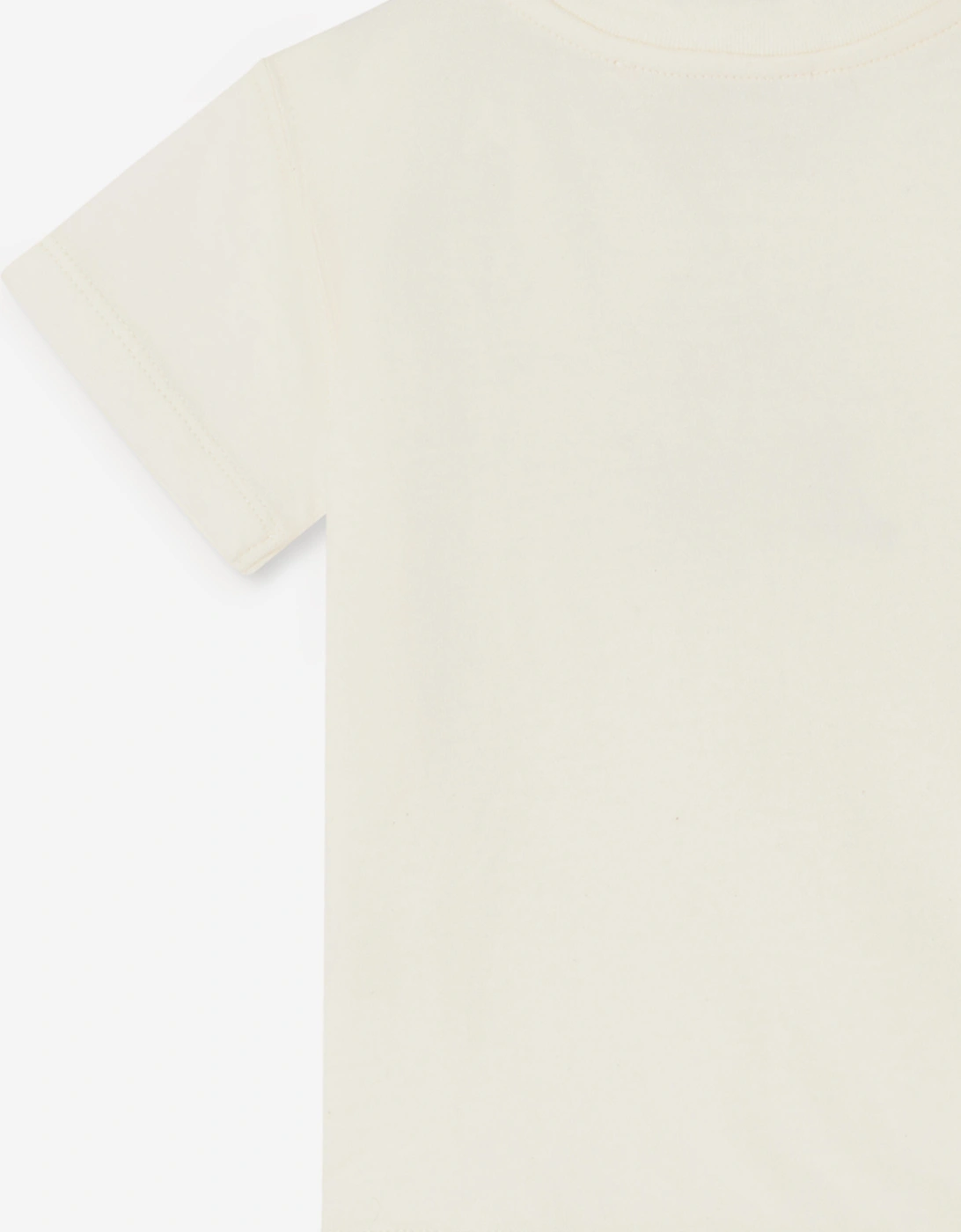 Baby Girls Dom T-Shirt in Ivory