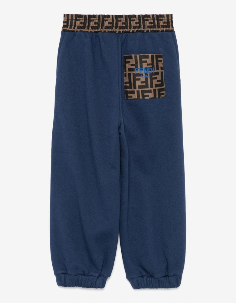 Kids FF Logo Joggers in Navy