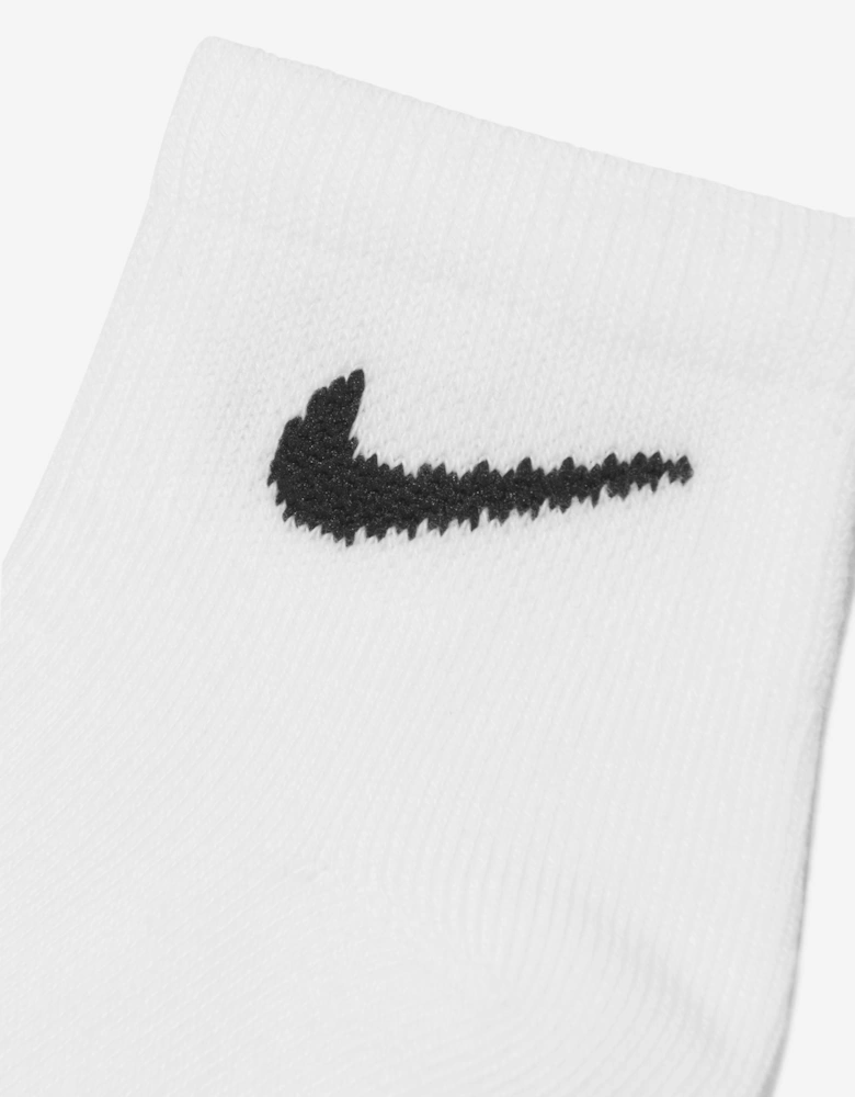 Kids 6 Pack Socks Set in White