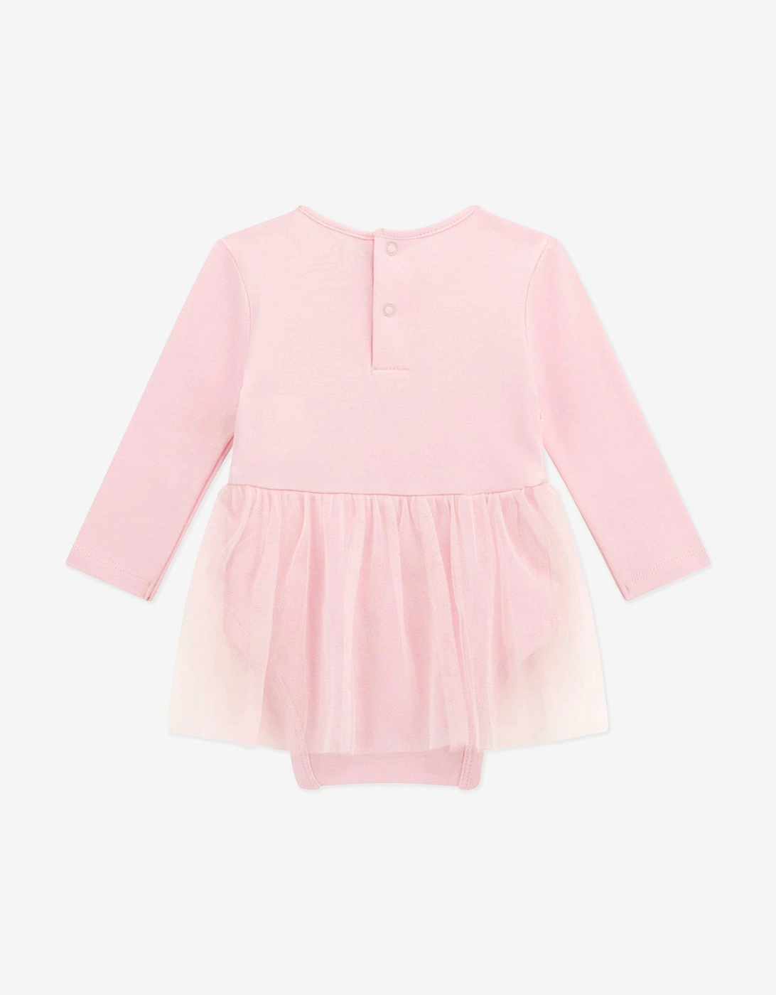 Baby Girls Bodysuit Dress in Pink
