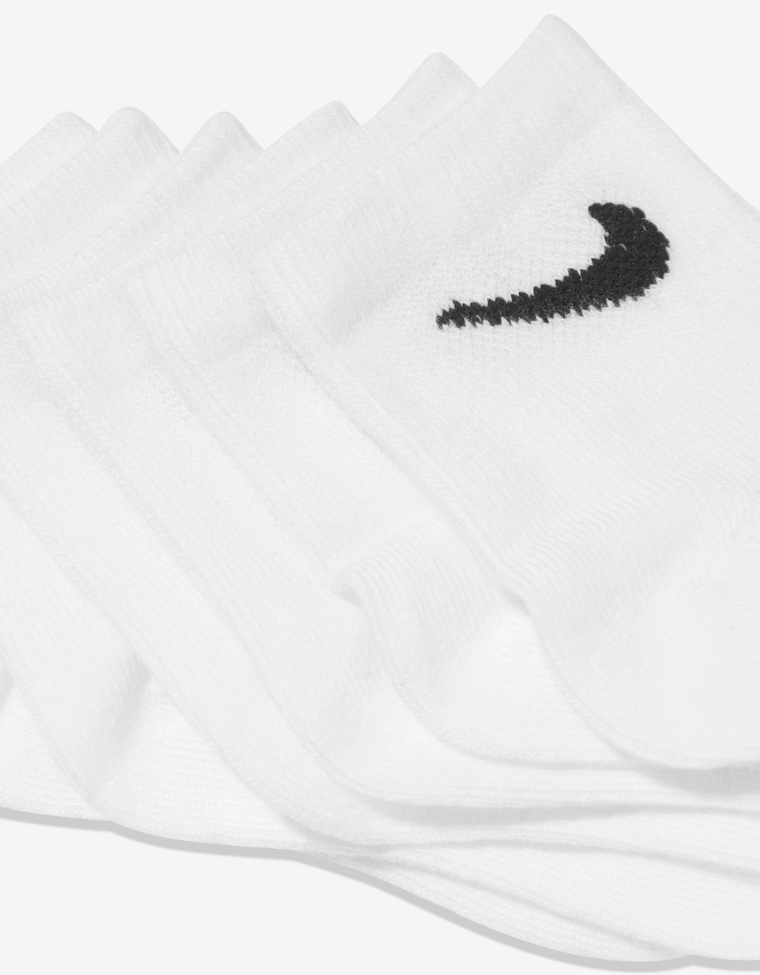 Kids 6 Pack Socks Set in White
