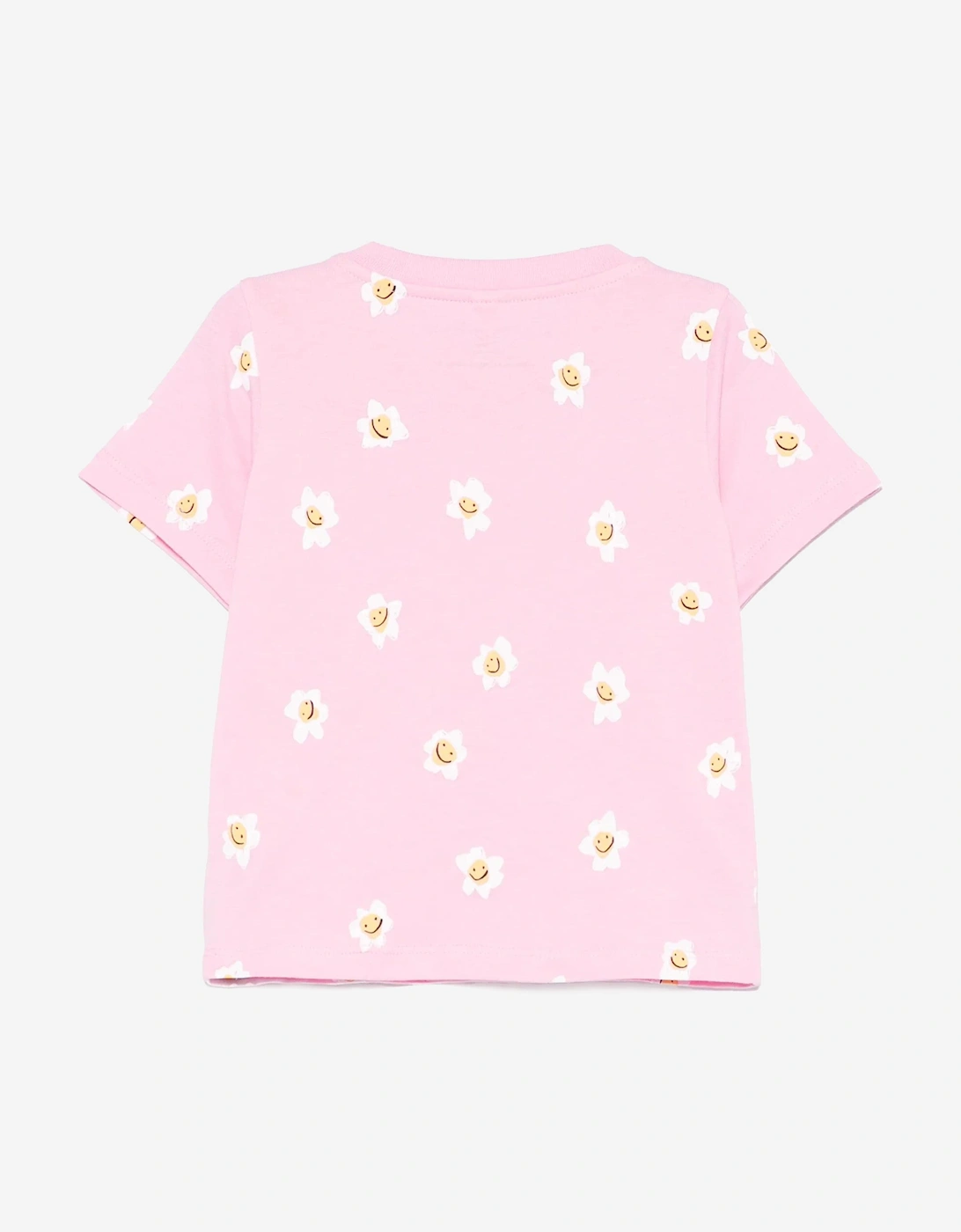 Baby Girls Daisy Print T-Shirt in Pink