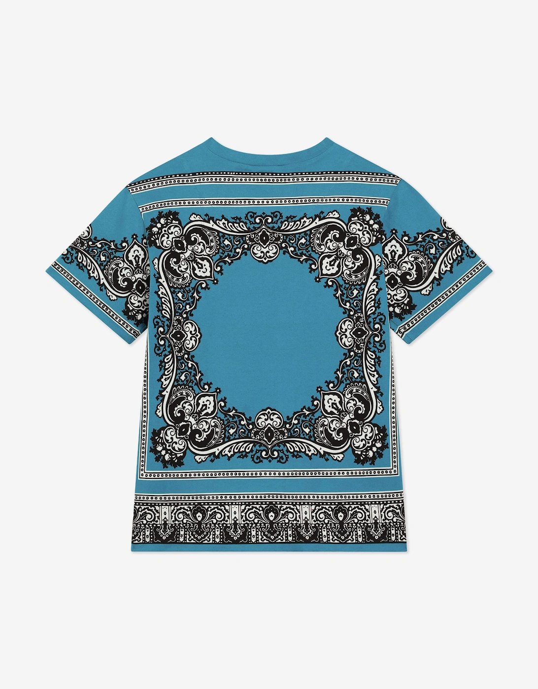 Boys Bandana Print T-Shirt in Blue
