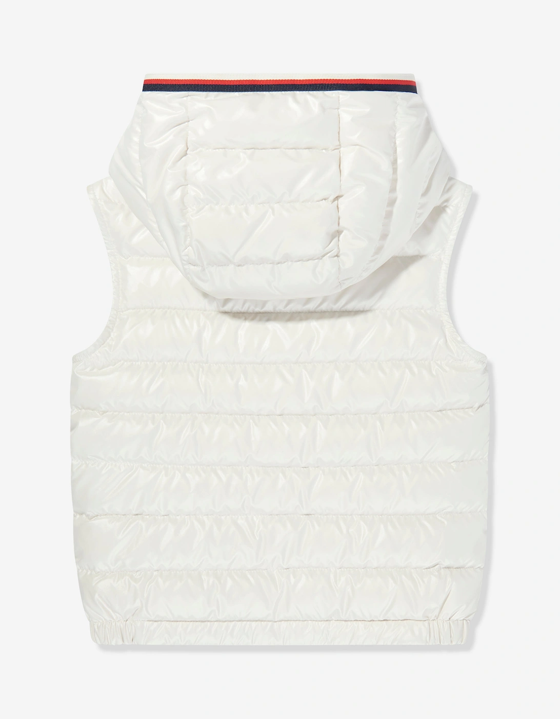 Boys Down Padded Dorcas Gilet in ivory