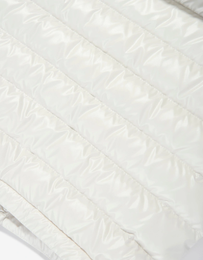 Boys Down Padded Dorcas Gilet in ivory