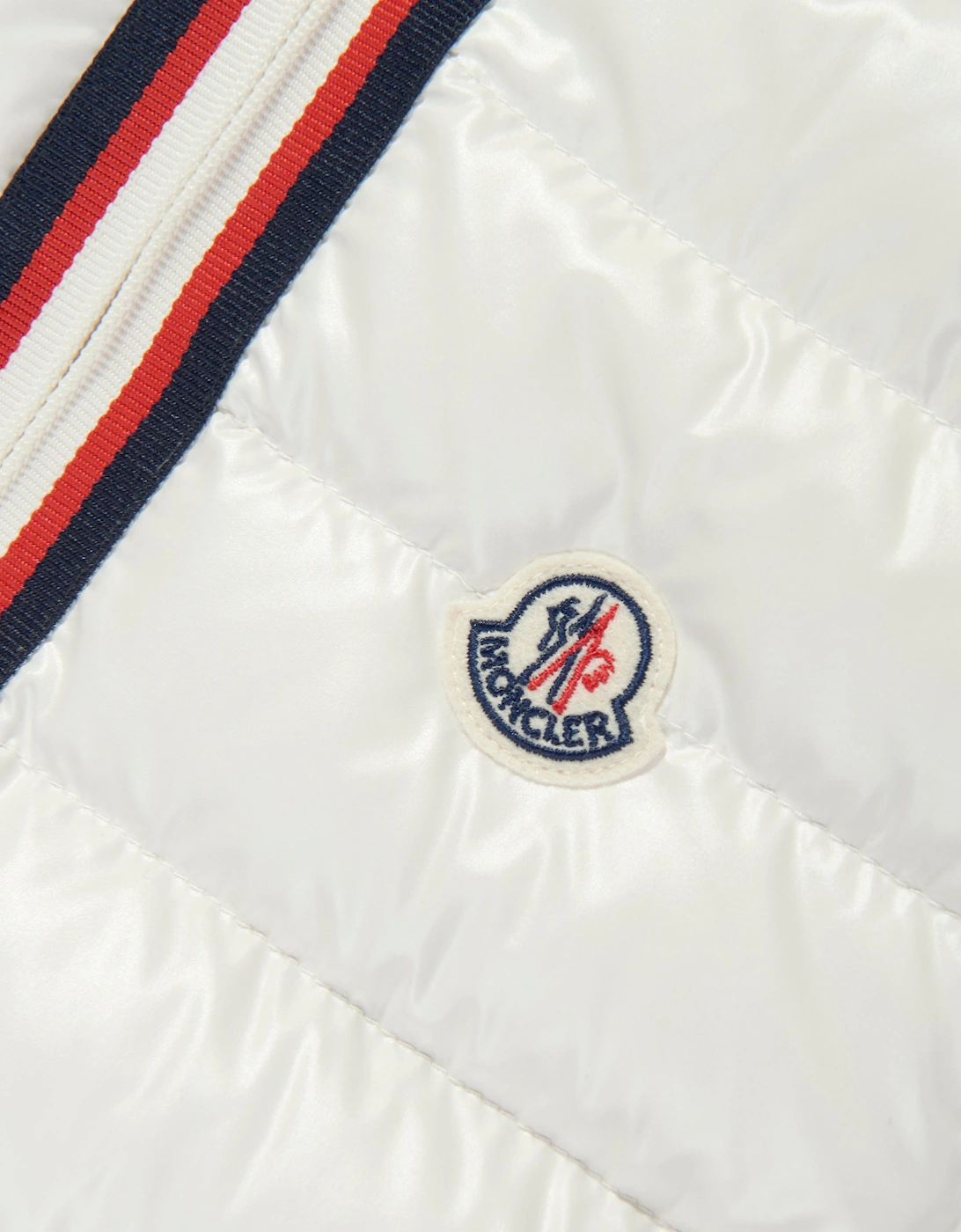 Boys Down Padded Dorcas Gilet in ivory